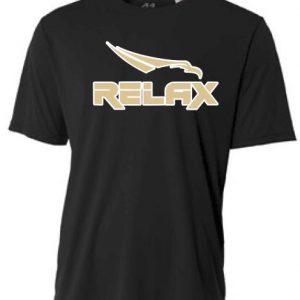 RELAX Dri-Fit Short Sleeved Shooting Shirt in Black