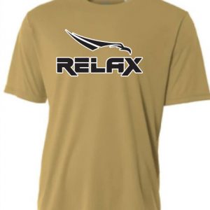 RELAX Dri-Fit Short Sleeved Shooting Shirt in Gold