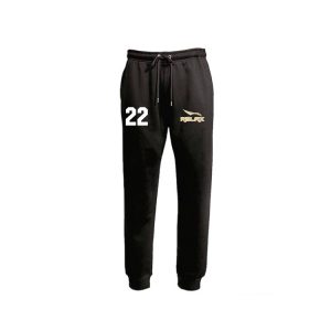 RELAX Fleece Joggers with Pockets in Black