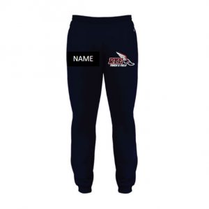 Rye H.S. Track & Field Fleece Joggers in Black