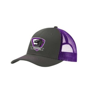 Dragons Lacrosse Trucker Hat -Grey/Purple