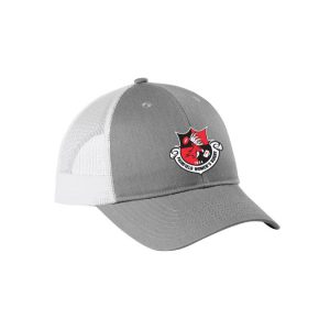 Fairfield U Women's Club Rugby Trucker Hat -Grey/White