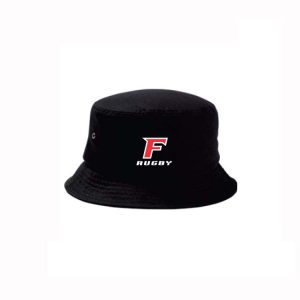 Fairfield U Club Rugby Bucket Hat in Black