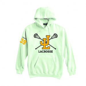Jonathan Law Lacrosse Heavyweight Cotton Hoody in Retro White