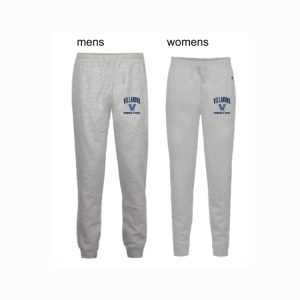 Villanova Swimming & Diving Men's or Women's Joggers in Grey