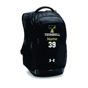 Trumbull Eagles Under Armour Team Backpack In Black