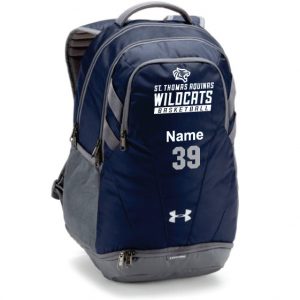 St Thomas Basketball Under Armour Team Backpack In Navy