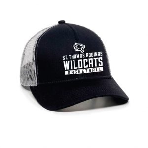 St Thomas Basketball Trucker Hat In Navy/White