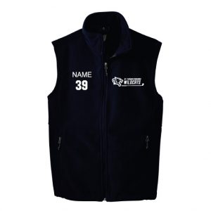 St Thomas Golf Performance Fleece Vest in Navy