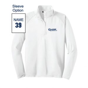 St Thomas Golf Performance 1/4 Zip Pullover in White