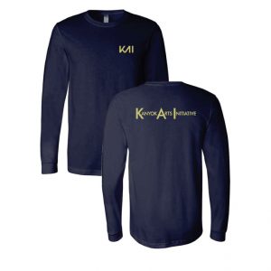 KAI Long Sleeve Unisex Moisture Wicking Tee in Black