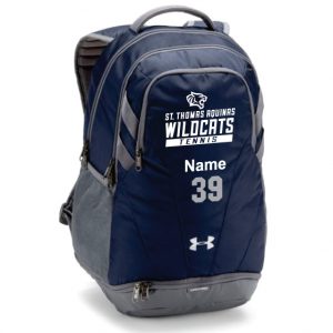 St Thomas Tennis Under Armour Team Backpack In Navy