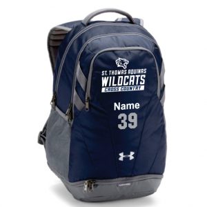 St Thomas Cross Country Under Armour Team Backpack In Navy