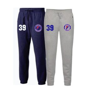 Fairfield Girls Hockey Fleece Joggers in Grey or Navy