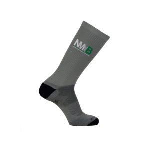 NMYB Custom Socks in Charcoal Grey