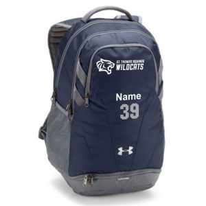 St Thomas Wildcats Under Armour Team Backpack In Navy
