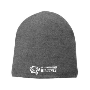 St Thomas Wildcats Winter Beanie Hat in Grey