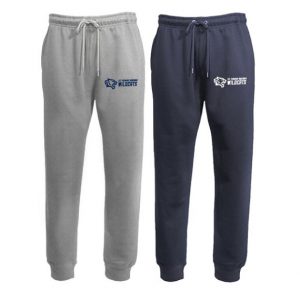 St Thomas Wildcats Men's, Women's and Youth Fleece Joggers with Pockets in Grey or Navy