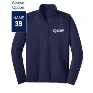 St Thomas Wildcats Performance 1/4 Zip Pullover in Navy