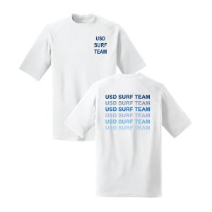 USD Surf Club Performance Tee in White