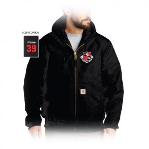 Fairfield U Women's Club Rugby Carhartt Winter Jacket In Black