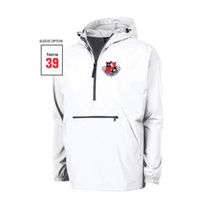 Fairfield U Women's Club Rugby Team Windbreaker In White