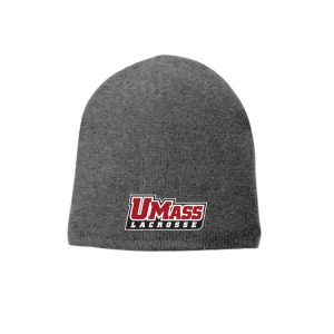 UMASS Lacrosse Lined Winter Beanie Hat - One Size