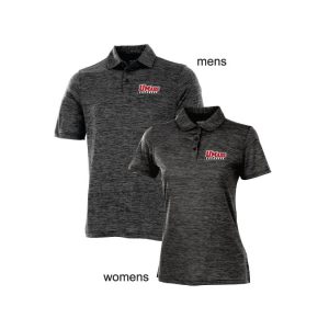 UMASS Lacrosse Performance Polo in Black