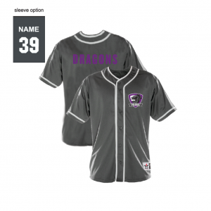 Dragons Lacrosse Diamond Shirt in Grey