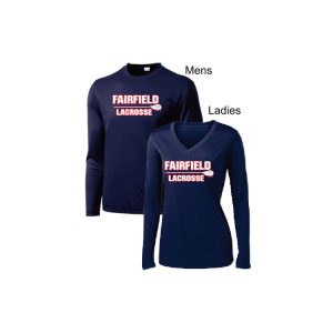 FYL Dri-Fit Long Sleeve Shooting Shirt in Navy