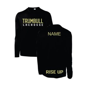 Trumbull HS Women's Lacrosse Dri-Fit Long Sleeve Shooting Shirt - Black