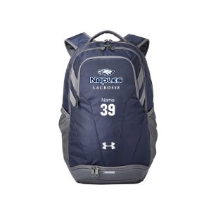 Naples Lacrosse Under Armour Team Backpack - in Navy
