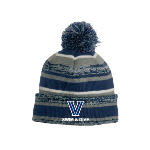 Villanova Swim & Dive Pom Pom Winter Hat