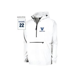 Villanova Swim & Dive Team Windbreaker - in White