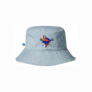 West Orange Lacrosse Bucket Hat in Grey