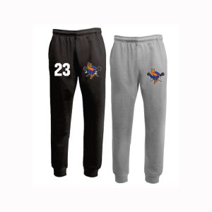 West Orange Lacrosse Fleece Joggers in Grey or Black