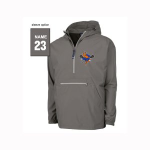 West Orange Lacrosse Team Windbreaker in Grey