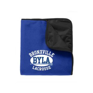 BYLA Team Fleece Team Blanket in Royal Blue