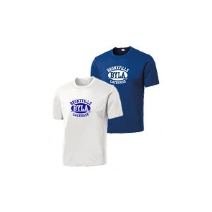 BYLA Short Sleeve Shooting Shirt in White or Royal