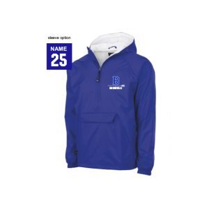 *NEW COLOR* BYLA Team LINED Team Pullover Jacket in Royal Blue
