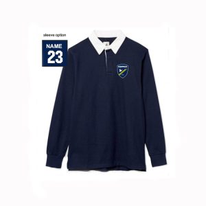 *NEW* Fairfield Rugby Club Rugby Shirt In Navy