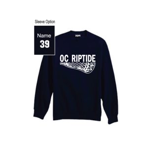 OC Riptide Crew Neck Sweatshirt in Navy