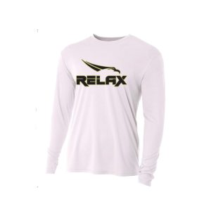 Relax Long Sleeve Shooting Shirt in White