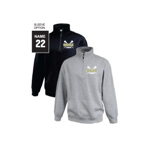 RELAX Classic Fleece 1/4 Zip Pullover in Black or Grey