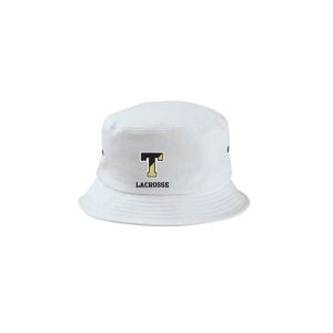 Trumbull HS Men's Lacrosse Bucket Hat - White