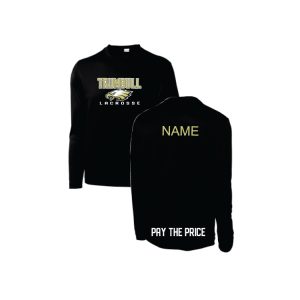 Trumbull HS Men's Lacrosse Dri-Fit Long Sleeve Shooting Shirt - Black