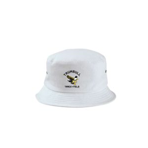 Trumbull HS Track & Field Bucket Hat - White