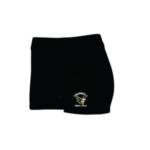 Trumbull HS Women's Track & Field Compression Shorts In Black