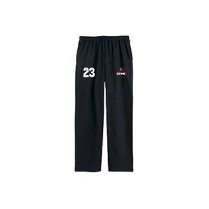 Garden City Trojans Lacrosse Heavyweight Fleece Sweatpants In Black