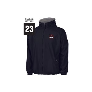 Garden City Trojans Lacrosse Team Windbreaker - in Black